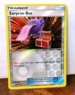 POKEMON SURPRISE BOX 187/214 REVERSE HOLO UNBROKEN BONDS GENGAR LP - Image 1