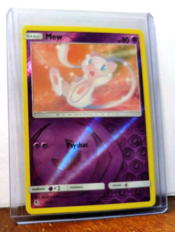 POKEMON MEW 32/68 REVERSE HOLO RARE HIDDEN FATES NEAR MINT - Image 5
