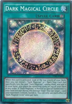 Yugioh-Dark Magical Circle-Secret Rare-Mixed Editions-TDIL EN057 (LP) - Image 1
