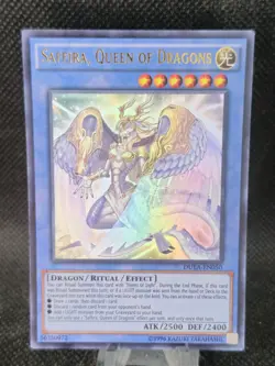 Saffira, Queen of Dragons (DUEA-EN050) Unlimited Edition - Ultra Rare - NM - Image 1