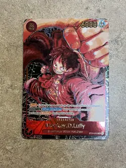 One Piece Monkey.D.Luffy Alt Art ST01-012 Awakening of the New Era English - Image 1