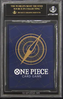 2023 ONE PIECE PARAMOUNT WAR ALTERNATE ART SAKAZUKI BGS 10 - Image 2