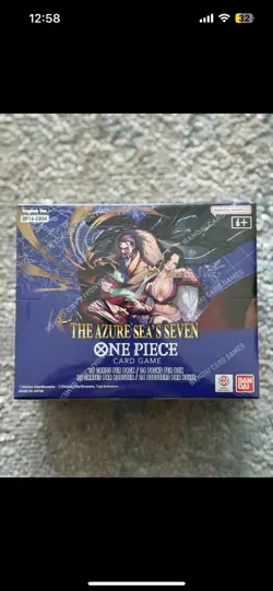 One Piece TCG: The Azure Sea's Seven Booster Box ENGLISH OP14 FACTORY SEALED - Image 1