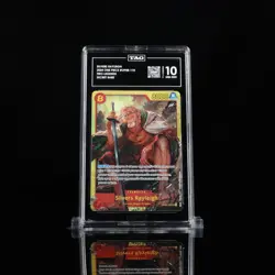 Silvers Rayleigh One Piece OP08-118 Secret Rare TAG 10 GEM MINT - Image 1