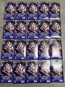 One Piece OP-14 The Azure Sea’s Seven Sleeved Booster Pack Sealed Lot Of 20 - Image 1
