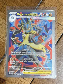 Pokemon TCG MEGEN Lot 6x Mega EX & Lillie's Determination Holo English Cards - Image 2