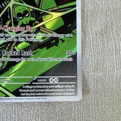 Pokemon TCG Team Rockets Spidops Card 187/182 Destined Rivals Illustration Rare - Image 2