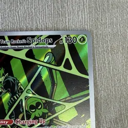 Pokemon TCG Team Rockets Spidops Card 187/182 Destined Rivals Illustration Rare - Image 5
