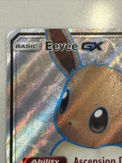 Eevee GX SM242 Black Star Promo Holo Pokemon Card - Image 2