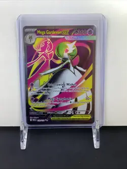 Pokemon TCG Mega Gardevoir EX 159/132 ME01 Mega Evolution Ultra Rare Holo Card - Image 1
