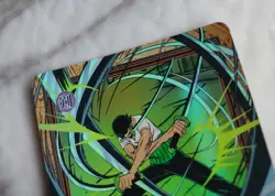 Roronoa Zoro C114 ONE PIECE CARD Carddass Hyper Battle BANDAI 2000 F/S - Image 5