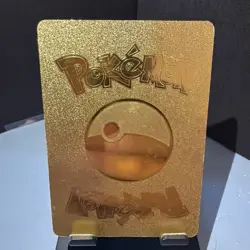 Mcharizard EX HP230 Gold Metal Pokemon Card-Collectible Gift Display！HOT! - Image 2