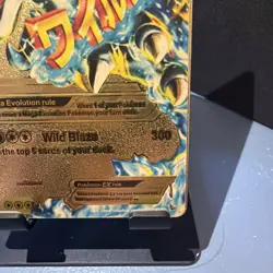 Mcharizard EX HP230 Gold Metal Pokemon Card-Collectible Gift Display！HOT! - Image 5