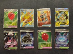 Pokemon TCG Full Art Mega Evolution Trainer 8 Card Lot All M/Nm - Image 1