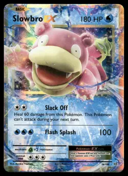 Pokemon Cards Slowbro EX 26/108 Evolutions Holo Rare EX NM - Image 1