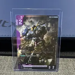 Gundam Card Game Gundam Barbatos 1st Form GD02-054 LR - Image 3