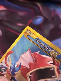 Pokemon TCG Gyarados EX 123/122 XY Breakpoint 2016 Secret Holo Rare Card MP - Image 2