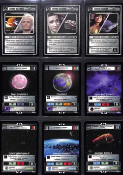 Star Trek CCG Enhanced Premier 2000 Complete 21-Card Pack Fresh Promo Set - Image 3