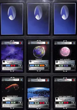 Star Trek CCG Enhanced Premier 2000 Complete 21-Card Pack Fresh Promo Set - Image 5