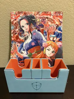One Piece Dueling Guard Grand Line Treasures Deck Box Standard 160 Cards - Image 1