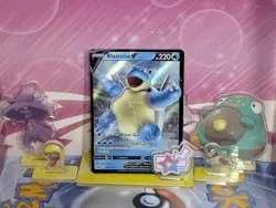 Blastoise V SWSH101 Pokemon TCG Black Star Promo Ultra Rare Holo NM Card - Image 1