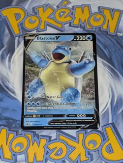 Blastoise V SWSH101 Pokemon TCG Black Star Promo Ultra Rare Holo NM Card - Image 3