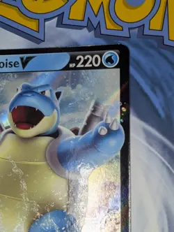 Blastoise V SWSH101 Pokemon TCG Black Star Promo Ultra Rare Holo NM Card - Image 4