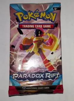 Pokemon Trading Card Game Scarlet & Violet Paradox Rift 10 Card Pack - Image 1