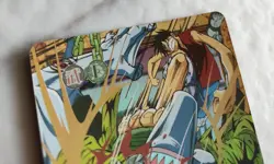 Monkey D. Luffy C223 ONE PIECE CARD Carddass Hyper Battle BANDAI 2000 F/S - Image 4