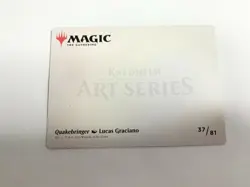 Quakebringer - Kaldheim Art Card 37/81 mtg - Image 2