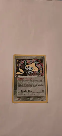 Pokemon TCG Jirachi EX Deoxys 9/107 Stamped Reverse Holo Rare Card - Image 1