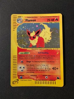 Flareon Skyridge HOLO Pokemon Card H7/H32 - Near Mint - Image 1