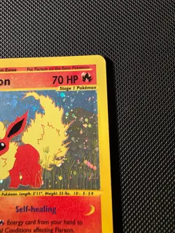 Flareon Skyridge HOLO Pokemon Card H7/H32 - Near Mint - Image 3