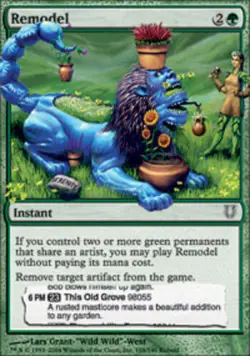 Remodel x1 - Unhinged - NM-Mint, English - Unhinged - Image 1
