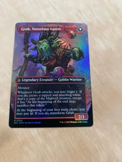 Grub, Storied Matriarch (Borderless) Lorwyn Eclipsed Foil #289 MTG Magic - Image 2