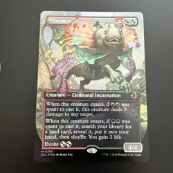 Vibrance FOIL Borderless - Lorwyn Eclipsed MTG - Image 1