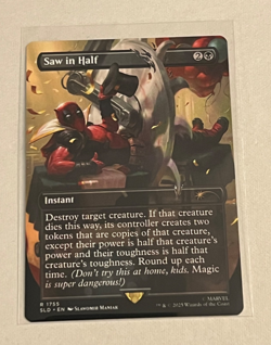 MTG Saw in Half - Secret Lair Drop Series - #1755 - Image 1