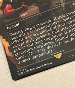 MTG Saw in Half - Secret Lair Drop Series - #1755 - Image 3