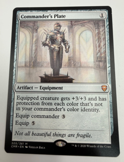 Commander's Plate - 305 - Commander Legends (CMR) - NM - MTG - FREE SHIPPING - Image 1