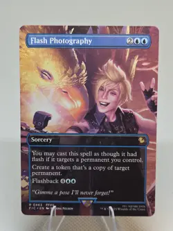 Flash Photography(Borderless) X1 FIC MTG Final Fantasy Commander FB1 - Image 1