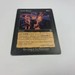 CABAL RITUAL LP Torment MTG Common Instant Mana Source Threshold 5 Black - Image 2