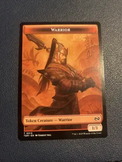 Warrior Token (0013) Dragon Token (0011) - Tarkir Dragonstorm MTG - Image 2