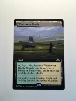 MTG Windswept Heath - Extended Art Regular - Modern Horizons 3 #0466 PACK FRESH - Image 1
