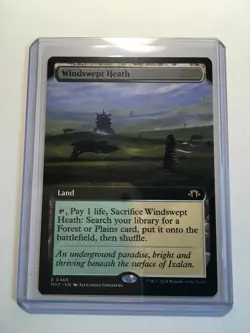 MTG Windswept Heath - Extended Art Regular - Modern Horizons 3 #0466 PACK FRESH - Image 3
