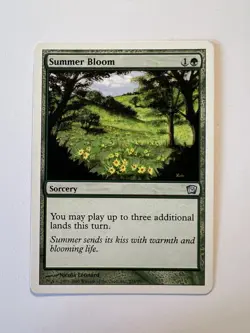 Summer Bloom - MTG Core Set 9th Edition - LP - Image 1