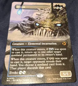 Deceit ~ Lorwyn Eclipsed ~ Extended Art ~ PACKFRESH ~ ECL MTG (Borderless) - Image 1