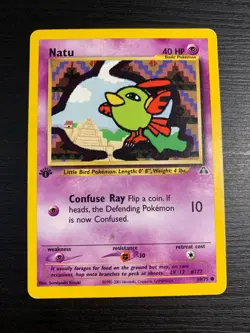 Natu 59/75 1st Edition Common Neo Discovery Pokemon 2001 WOTC - cheap! - Image 1