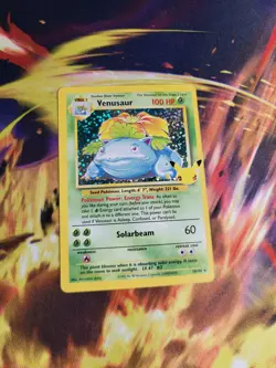 Venusaur Holo Pokemon Celebrations Classic Collection 25th Anniversary 15/102 - Image 1
