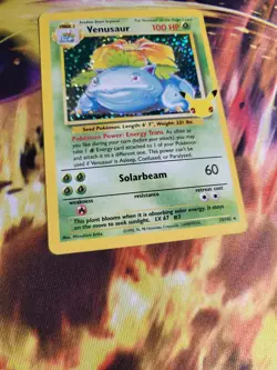 Venusaur Holo Pokemon Celebrations Classic Collection 25th Anniversary 15/102 - Image 3