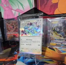 Pokemon TCG Terapagos 161/191 (Sprigatito) Sealed Stamped Horizons Promo - Image 2
